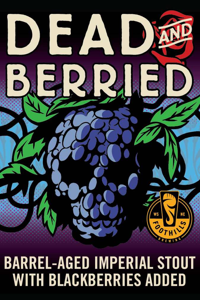 Dead & Berried – Barrel-Aged Imperial Stout with Blackberries